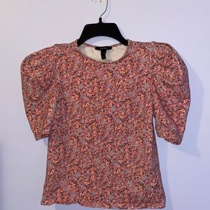 Forever 21, floral top, size Small, new without tags